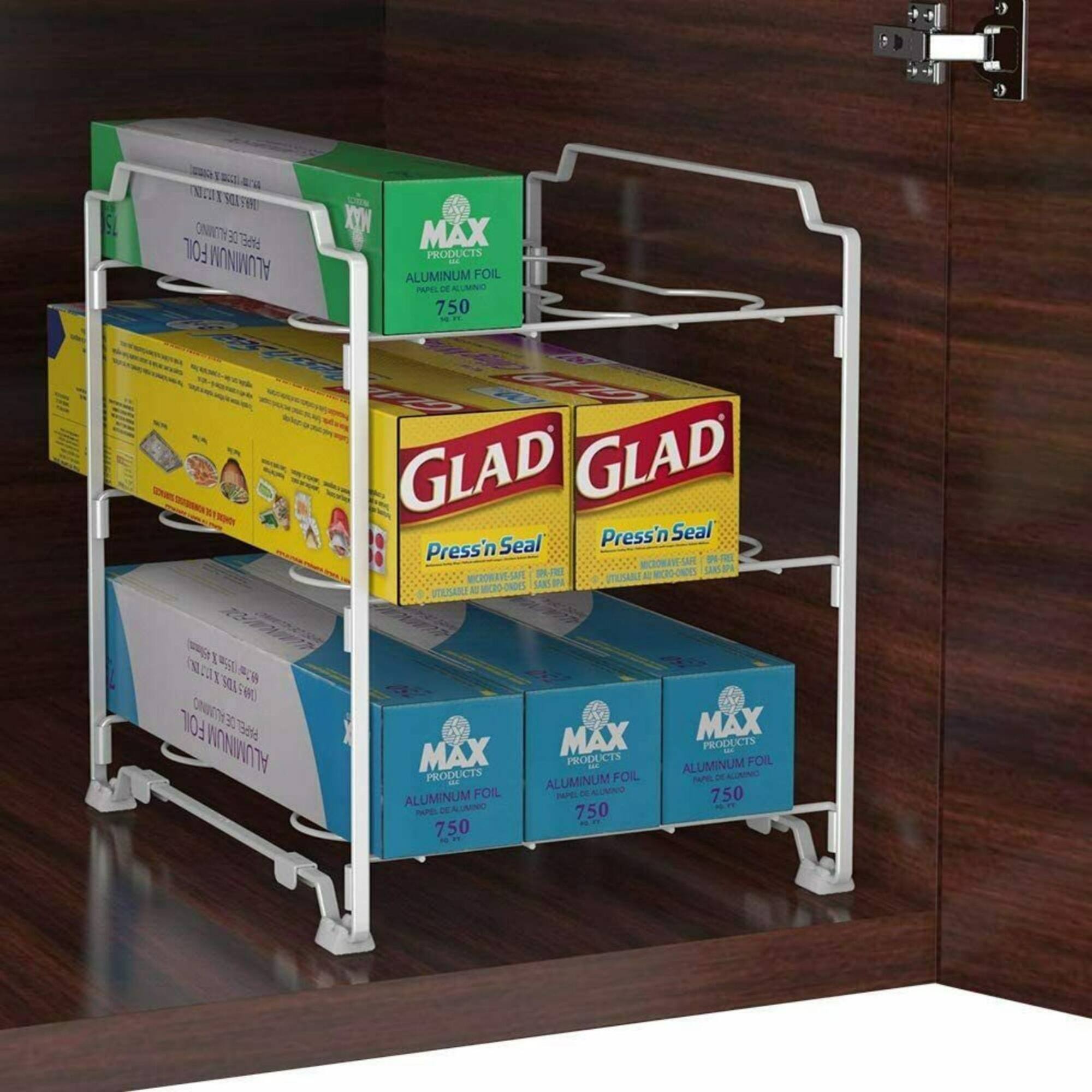 NEX™ Kitchen Wrap Organizer Rack